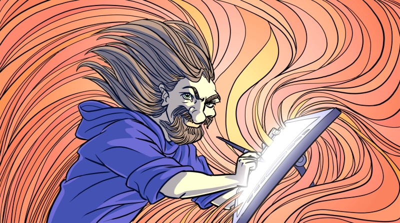 Self-portrait by Ross Payne | Issue 251 