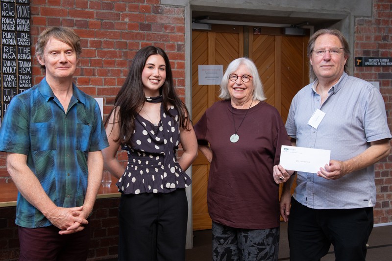 L-R: Damien Wilkins, Eva Brunel, Gaylene Preston, Ken Duncum. | Issue 263 
