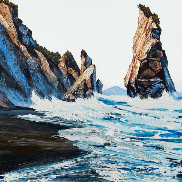 Eroding coastline captured on canvas - 139 | Regional News